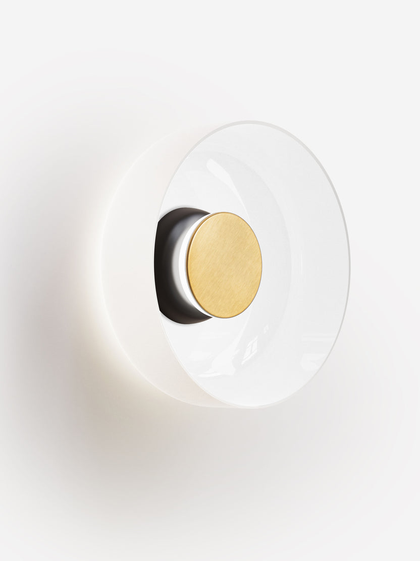 Totem Sconce Glass C&D