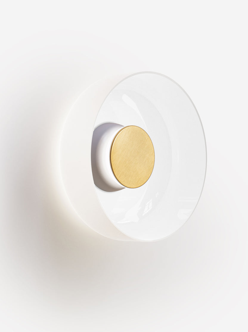 Totem Sconce Glass C&D