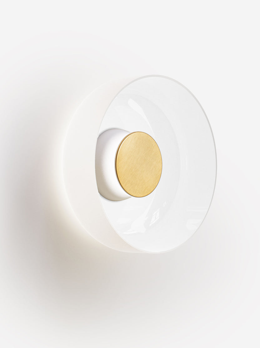 Totem Sconce Glass C&D