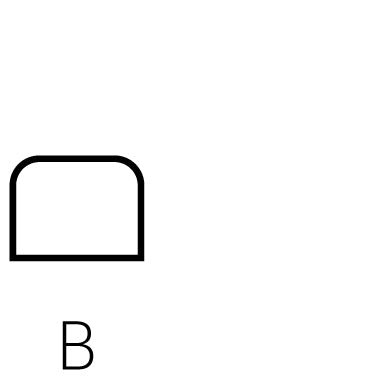 B