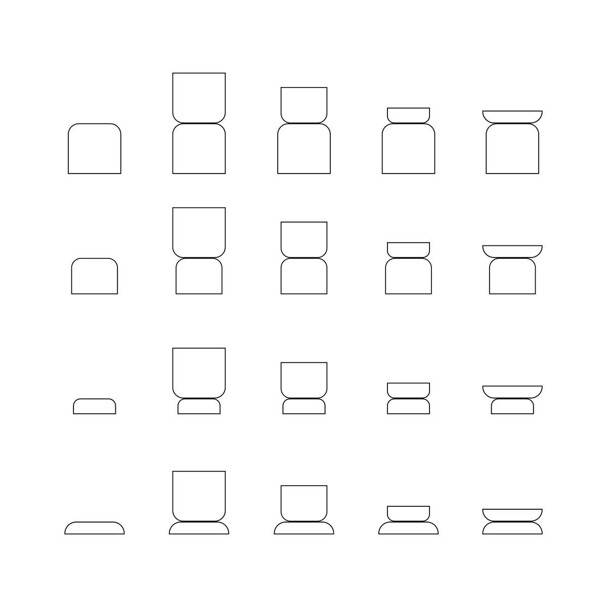 20 Shade Combinations